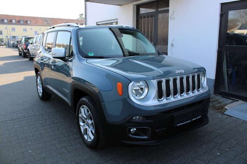 Blau Gebraucht 2015 Jeep Renegade Limited SUV | 11.999 € (Fairer Preis) - Bild 1/4