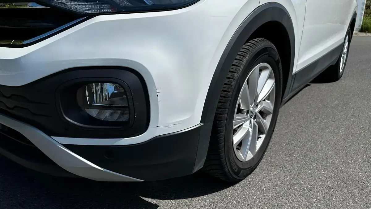 Gebraucht VW T-Cross 95 PS (69 kW) 2019 Weiß SUV