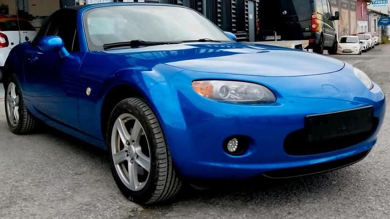 Blau Gebraucht 2007 Mazda MX5 Cabrio | 7.700 € - Bild 1/2