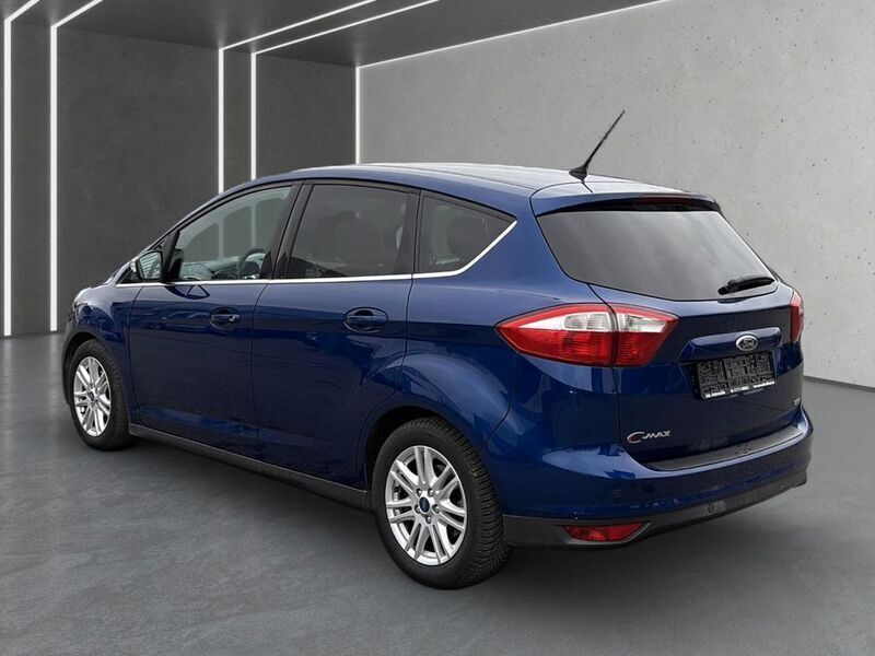 Gebraucht Ford C-MAX Titanium 125 PS (91 kW) 2014 Blau Van / Kleinbus