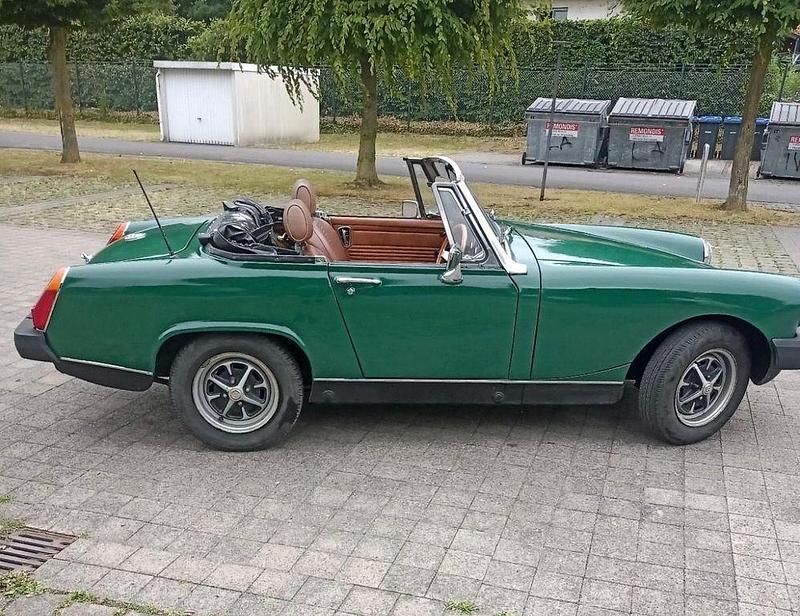Second-hand MG Midget 72 CP (52 kW) 1976 Verde Cabrio