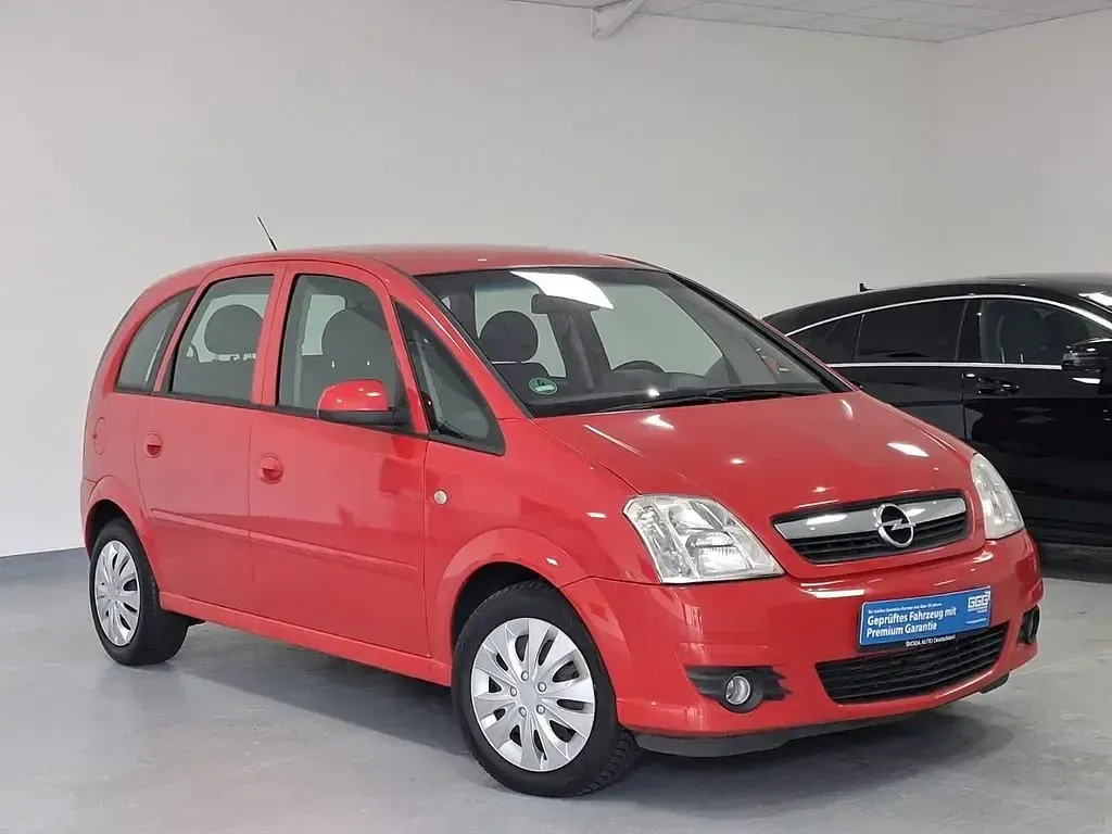Gebraucht Opel Meriva Edition 105 PS (77 kW) 2007 Rot Van / Kleinbus