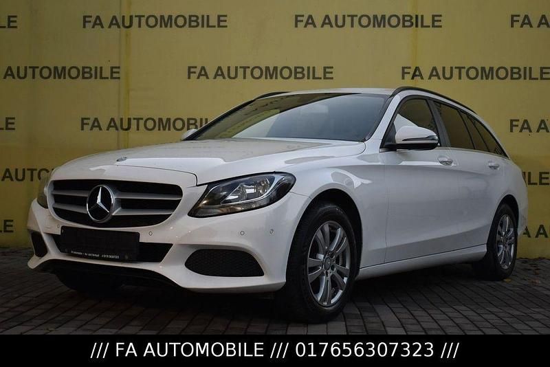 Polarweiss Gebraucht 2015 Mercedes C200 Kombi | 11.500 € (Fairer Preis) - Bild 1/4