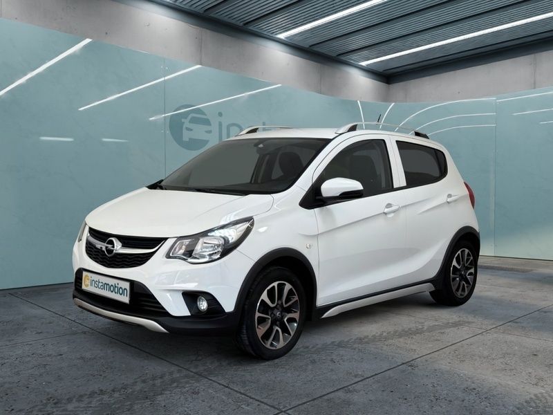 Weiß Gebraucht 2019 Opel Karl Rocks Kleinwagen | 12.150 € (Teuer) - Bild 1/3