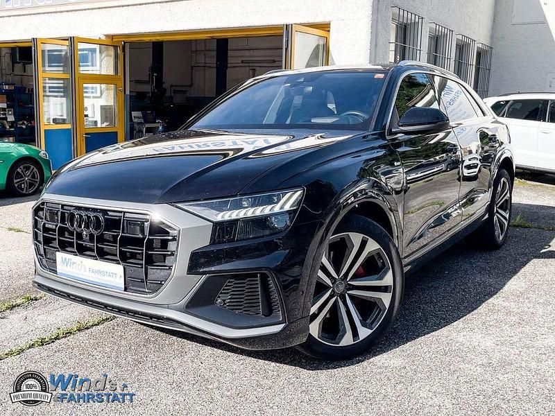 Schwarz Gebraucht 2018 Audi Q8 S-Line SUV | 47.950 € (Superpreis) - Bild 1/4