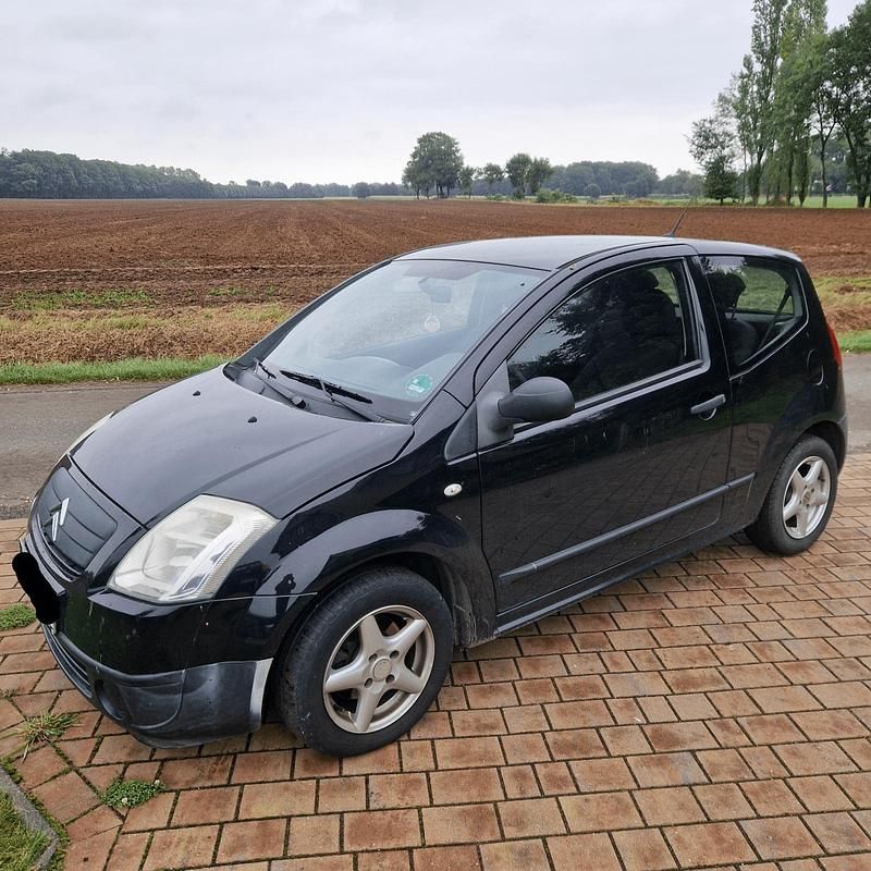 Gebraucht Citroën C2 60 PS (44 kW) 2007 Schwarz Kleinwagen