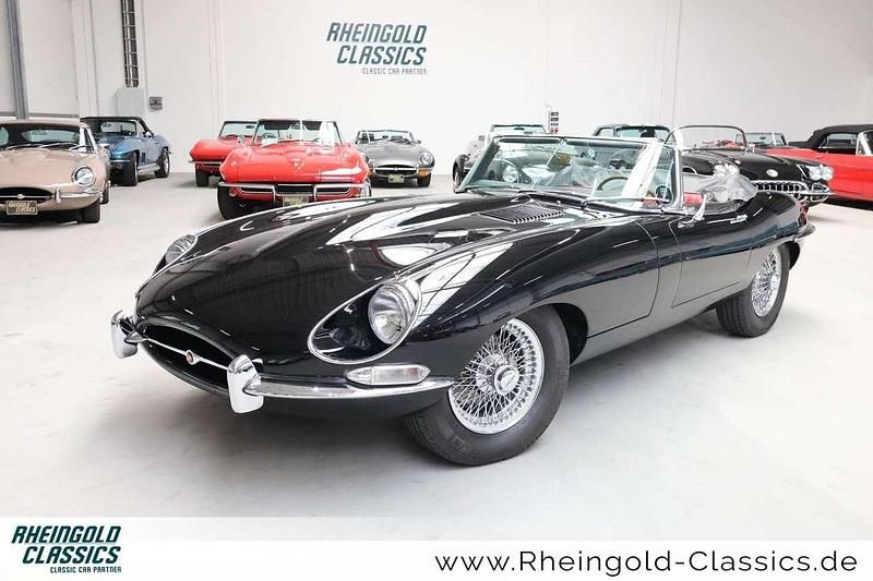 Schwarz Gebraucht 1968 Jaguar E-Type S Cabrio | 119.800 € - Bild 1/3