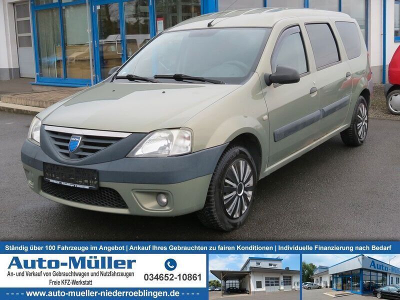 Grün Gebraucht 2007 Dacia Logan MCV Ambiance Kombi | 1.500 € (Fairer Preis) - Bild 1/4