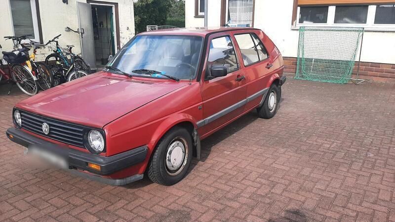 Rot Gebraucht 1991 VW Golf II Kleinwagen | 3.456 € - Bild 1/4
