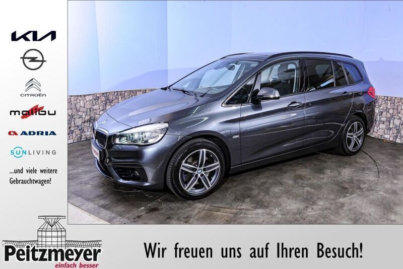 Mineralgrau metallic Gebraucht 2017 BMW 220 Gran Tourer Sport Line Van / Kleinbus | 16.490 € (Fairer Preis) - Bild 1/4