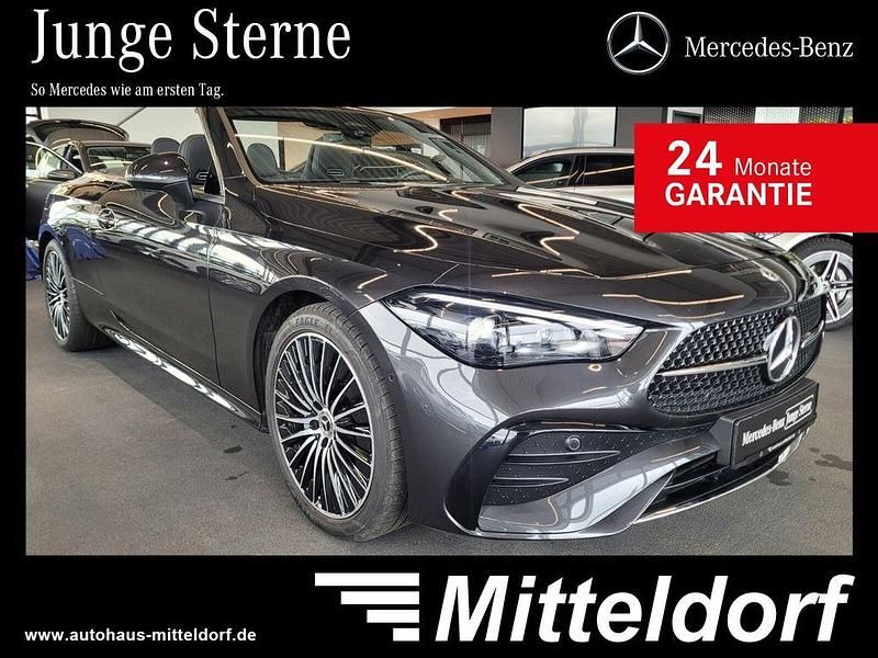 Lack graphitgrau Gebraucht 2024 Mercedes CLE200 Advanced Plus Cabrio | 58.880 € (Etwas zu teuer) - Bild 1/4