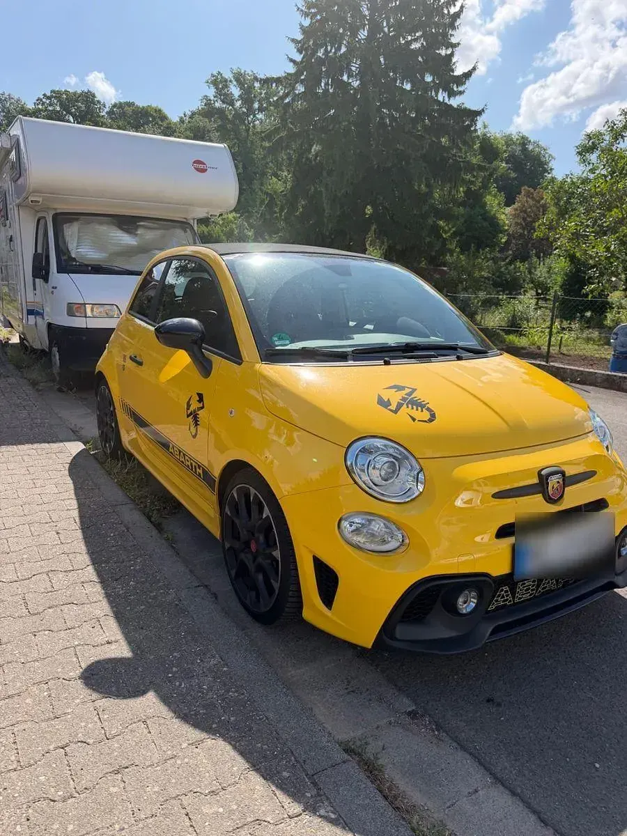 Gebraucht Abarth 595 Competizione 180 PS (132 kW) 2018 Gelb Kleinwagen