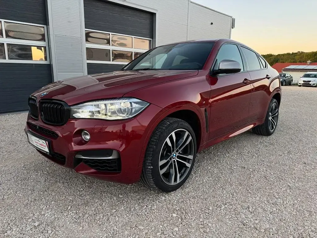 Gebraucht BMW X6 M50 Performance 381 PS (280 kW) 2017 Rot SUV