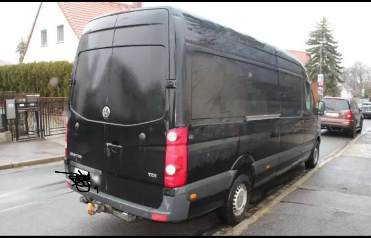 Gebraucht VW Crafter 136 PS (100 kW) 2017 Schwarz Van