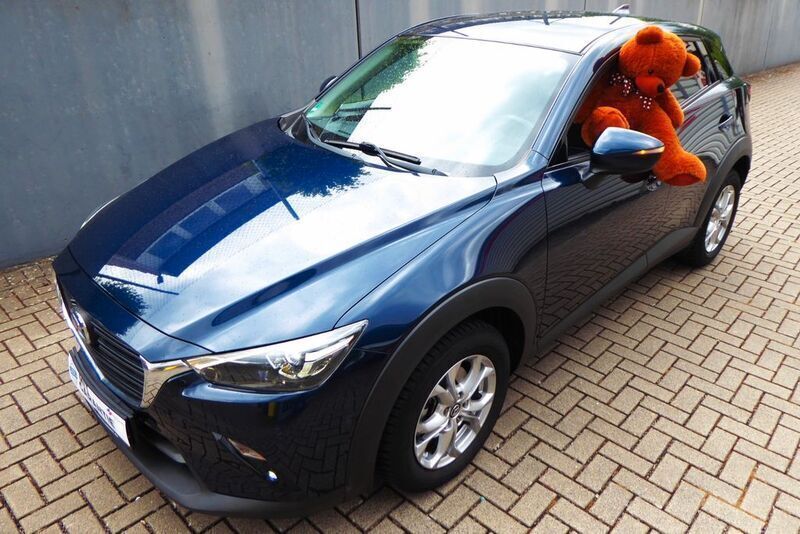 Blau Gebraucht 2019 Mazda CX-3 Exclusive-Line SUV | 19.611 € (Fairer Preis) - Bild 1/4