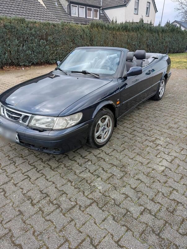 Blau Gebraucht 1999 Saab 9-3 Cabriolet Cabrio | 1.450 € (Guter Preis) - Bild 1/4