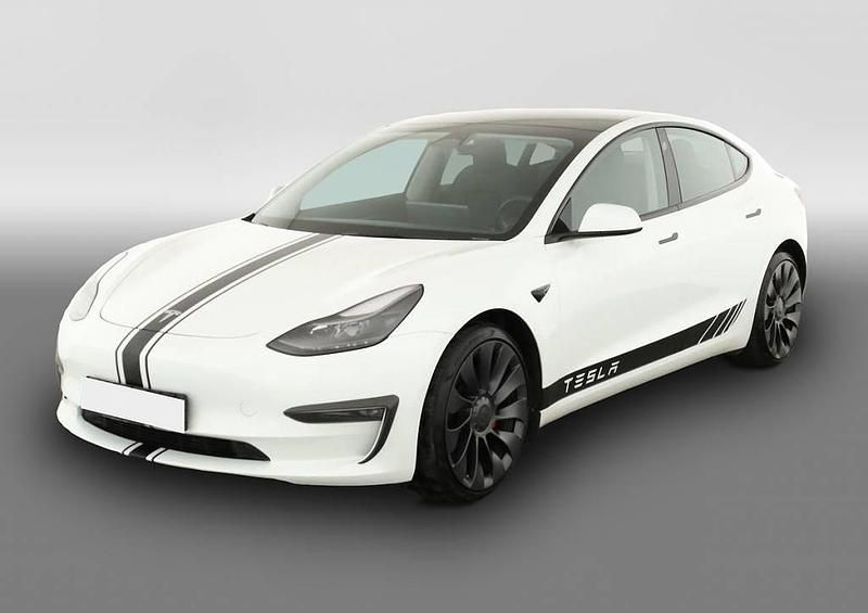 Gebraucht Tesla Model 3 Performance 377 kW (513 PS) 2021 Weiß Limousine