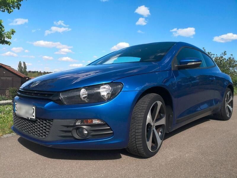 Blau Gebraucht 2010 VW Scirocco Coupé | 7.499 € (Fairer Preis) - Bild 1/4