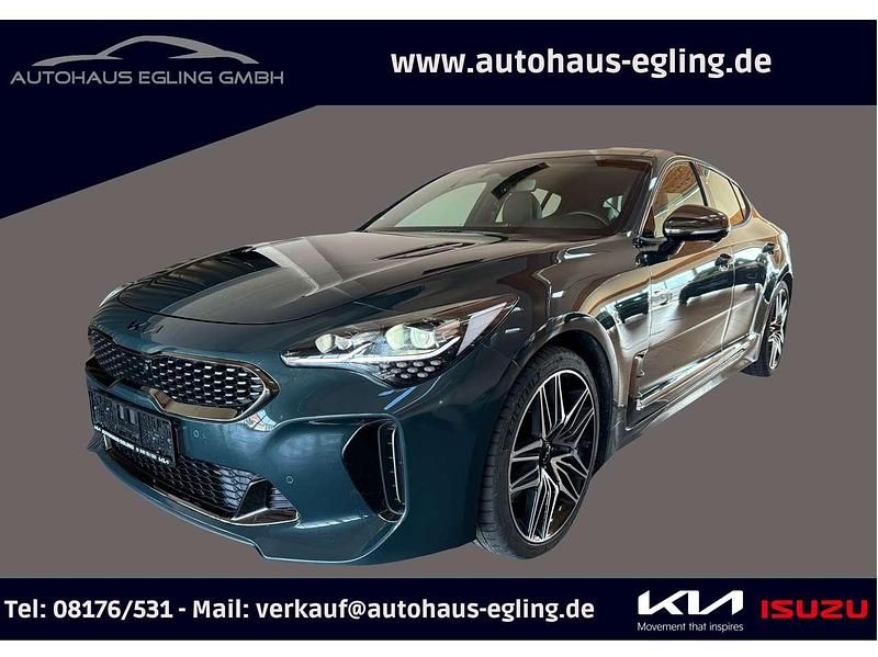 (acg) ascot green met. Gebraucht 2023 Kia Stinger Kleinwagen | 45.490 € (Fairer Preis) - Bild 1/4