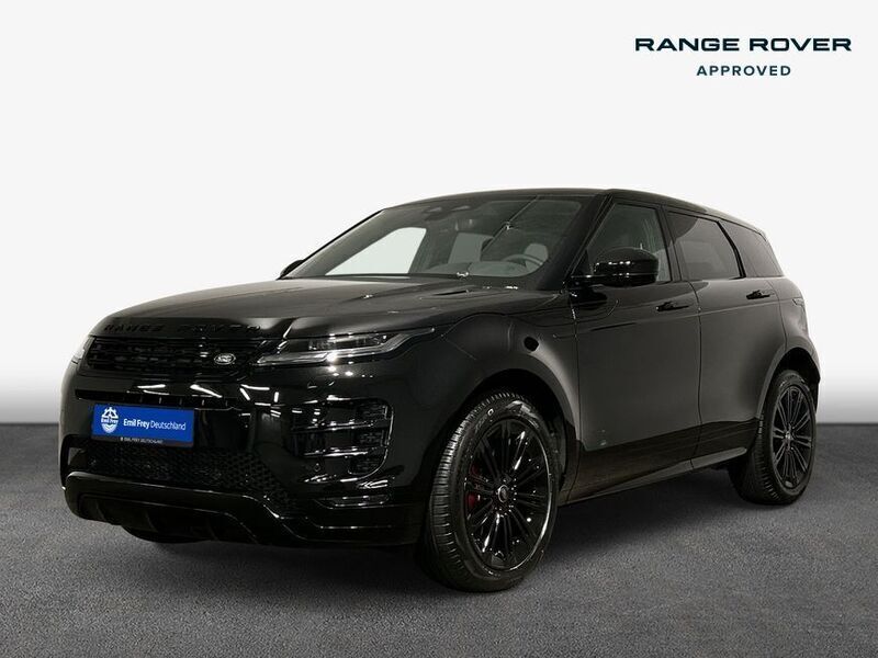 Schwarz Gebraucht 2024 Land Rover Range Rover evoque SE Dynamic SUV | 51.550 € (Fairer Preis) - Bild 1/4