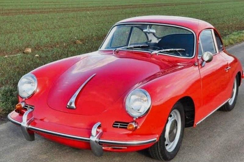Rot Gebraucht 1962 Porsche 356 Coupé | 49.500 € - Bild 1/4