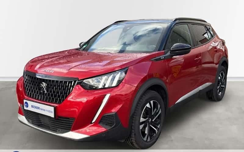 Rot Gebraucht 2023 Peugeot 2008 GTi SUV | 23.290 € (Teuer) - Bild 1/4