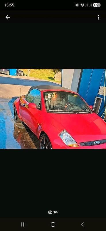 Gebraucht Ford StreetKa 95 PS (69 kW) 2003 Rot Cabrio
