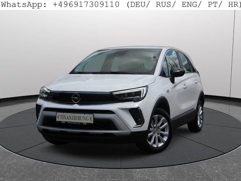 Weiß Gebraucht 2022 Opel Crossland Elegance SUV | 12.495 € - Bild 1/4