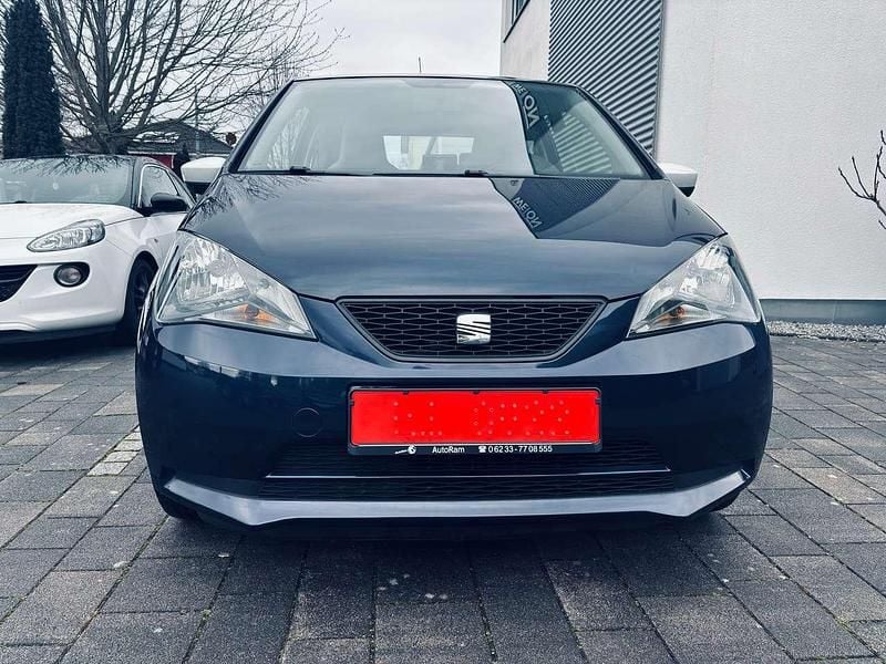 Gebraucht Seat Mii 75 PS (55 kW) 2013 "night" blau Kleinwagen