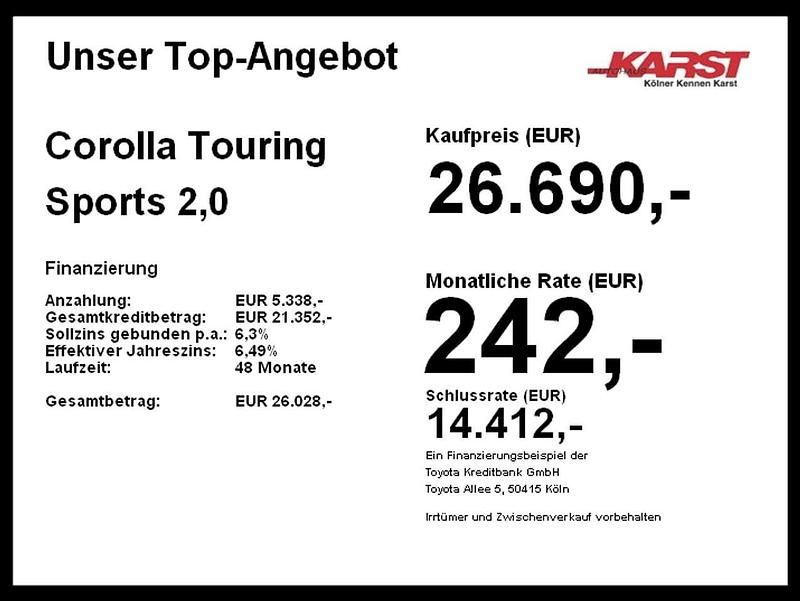 Gebraucht Toyota Corolla Sport 152 PS (111 kW) 2021 Grau Kombi