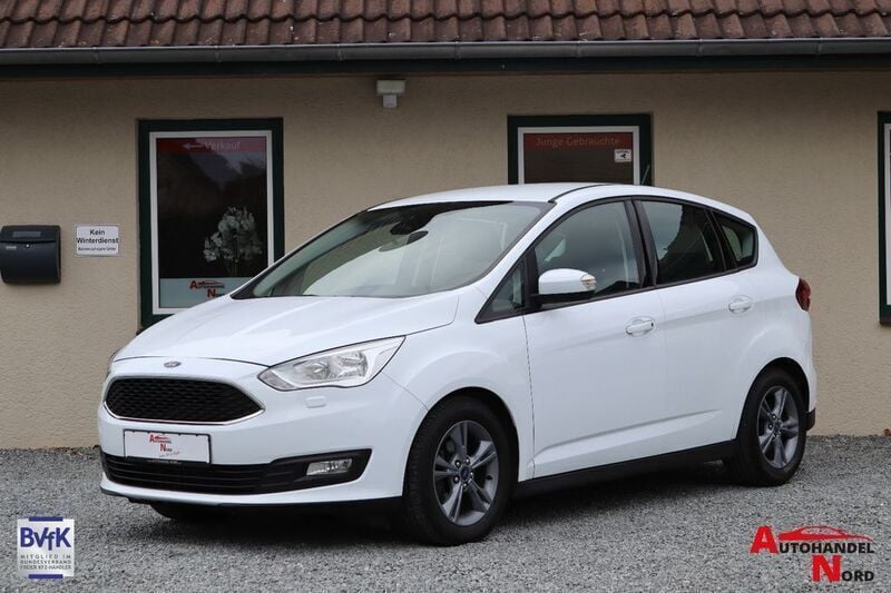 Weiß Gebraucht 2018 Ford C-MAX Cool & Connect Van / Kleinbus | 11.985 € (Guter Preis) - Bild 1/4