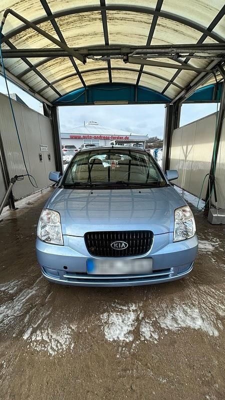Gebraucht Kia Picanto LX 65 PS (47 kW) 2007 Blau Kleinwagen