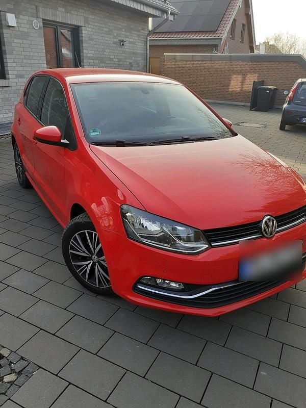 Gebraucht VW Polo Allstar 75 PS (55 kW) 2016 Rot Kleinwagen