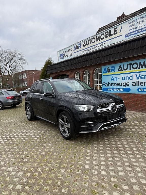 Schwarz Gebraucht 2021 Mercedes GLE400 AMG line SUV | 41.850 € (Superpreis) - Bild 1/4