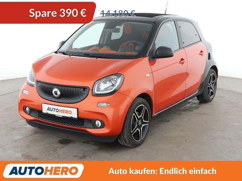 Schwarz Gebraucht 2017 Smart ForFour Basis Kleinwagen | 13.790 € (Etwas zu teuer) - Bild 1/3