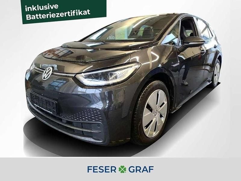 Mangangrau metallic schwarz Gebraucht 2022 VW ID.3 Pro Performance Kleinwagen | 24.440 € (Superpreis) - Bild 1/4