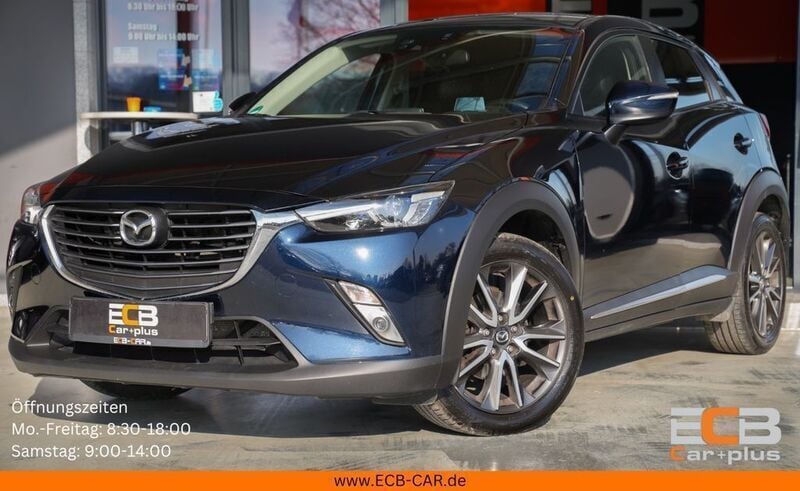 Blau Gebraucht 2016 Mazda CX-3 Sports-Line SUV | 9.790 € (Guter Preis) - Bild 1/4