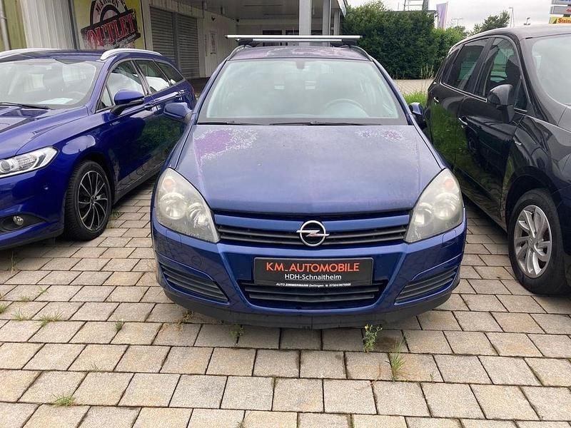 Ultrablau mi2 Gebraucht 2005 Opel Astra Basis Kombi | 699 € (Superpreis) - Bild 1/4