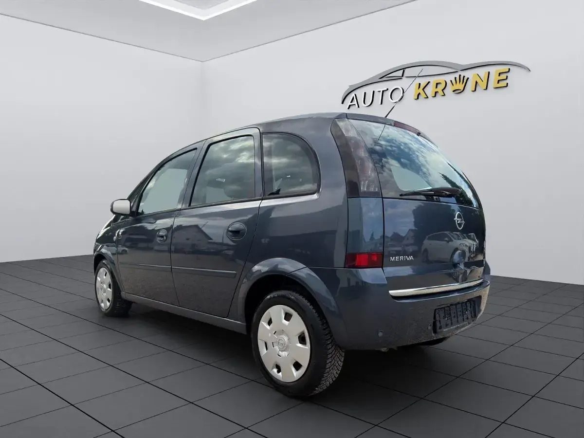 Gebraucht Opel Meriva Edition 105 PS (77 kW) 2009 Blau Van / Kleinbus