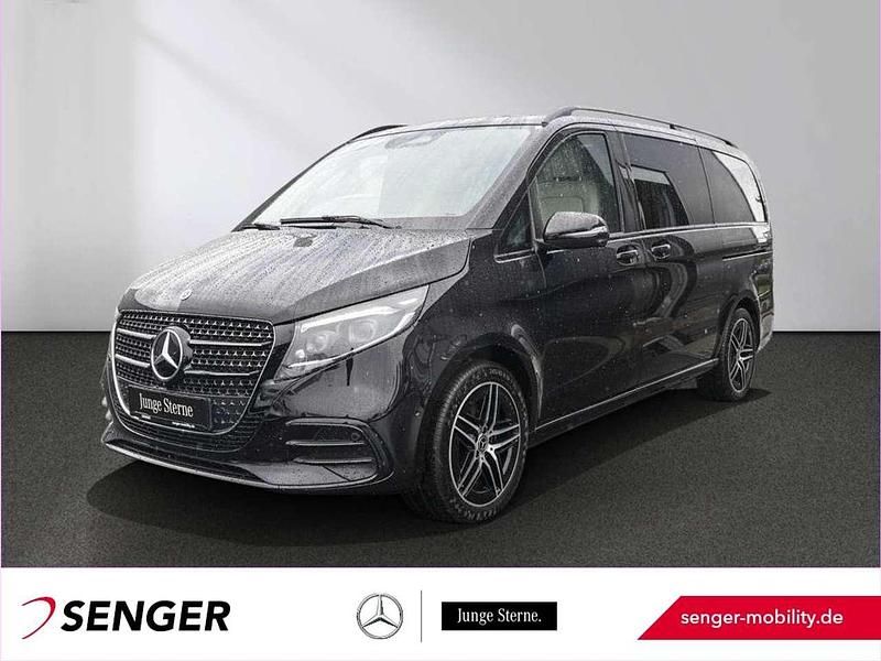 Schwarz Gebraucht 2024 Mercedes V300 Avantgarde Van / Kleinbus | 87.950 € (Etwas zu teuer) - Bild 1/4