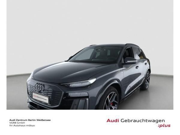 Grau (magnetgrau) Gebraucht 2025 Audi Q6 e-tron S-Line SUV | 71.789 € (Superpreis) - Bild 1/4