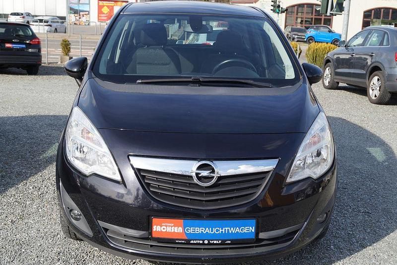 Gebraucht Opel Meriva Edition 101 PS (74 kW) 2010 Schwarz Van / Kleinbus