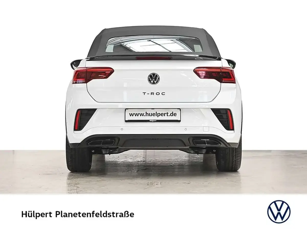 Neu VW T-Roc Cabriolet R-line 150 PS (110 kW) 2026 Pure white uni schwarz Cabrio