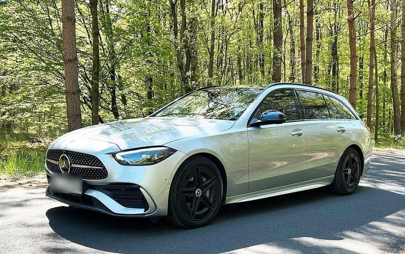 Silber Gebraucht 2023 Mercedes C300 AMG Kombi | 39.000 € (Guter Preis) - Bild 1/4