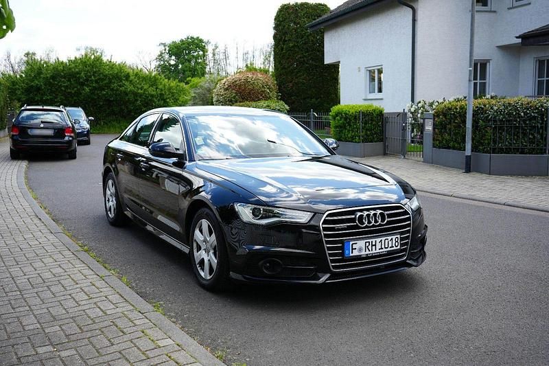 Używany Audi A6 Ambiente 218 KM (160 kW) 2017 Czarny Sedan/Limuzyna