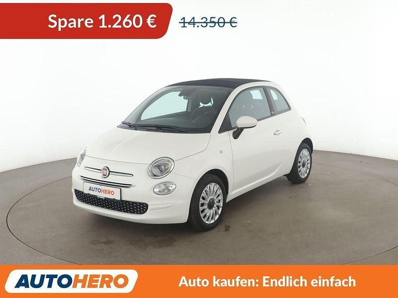 Weiß Gebraucht 2021 Fiat 500C Lounge Cabrio | 13.090 € (Fairer Preis) - Bild 1/3