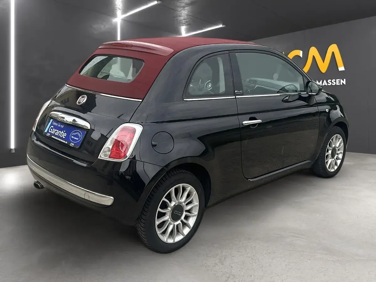 Gebraucht Fiat 500C Lounge 86 PS (63 kW) 2012 Schwarz Cabrio