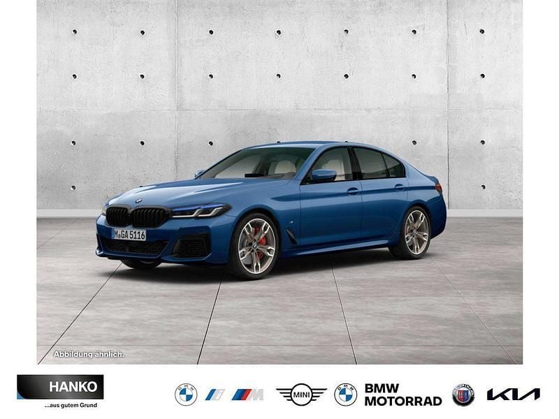 Phytonicblau Gebraucht 2022 BMW M550 Efficient Dynamics Limousine | 59.900 € (Fairer Preis) - Bild 1/4