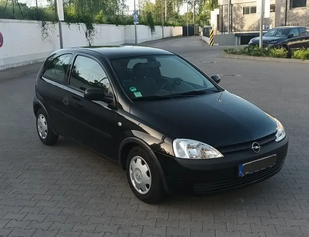 Gebraucht Opel Corsa 58 PS (42 kW) 2002 Schwarz Kleinwagen