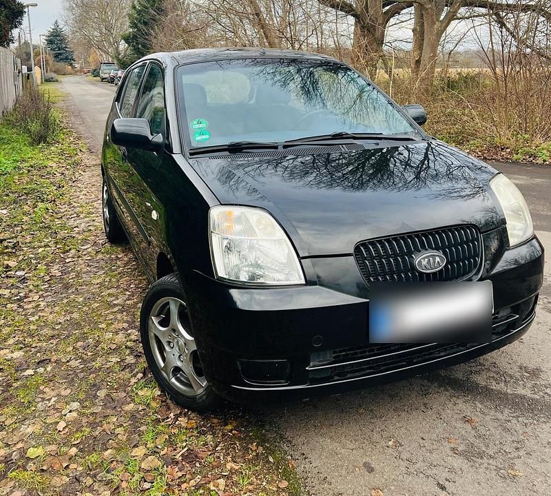 Gebraucht Kia Picanto LX 55 PS (40 kW) 2006 Schwarz Kleinwagen